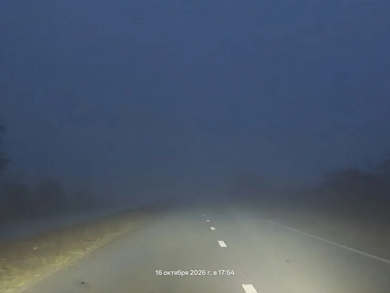 🌫 Туман в Ровеньках и окрестностях