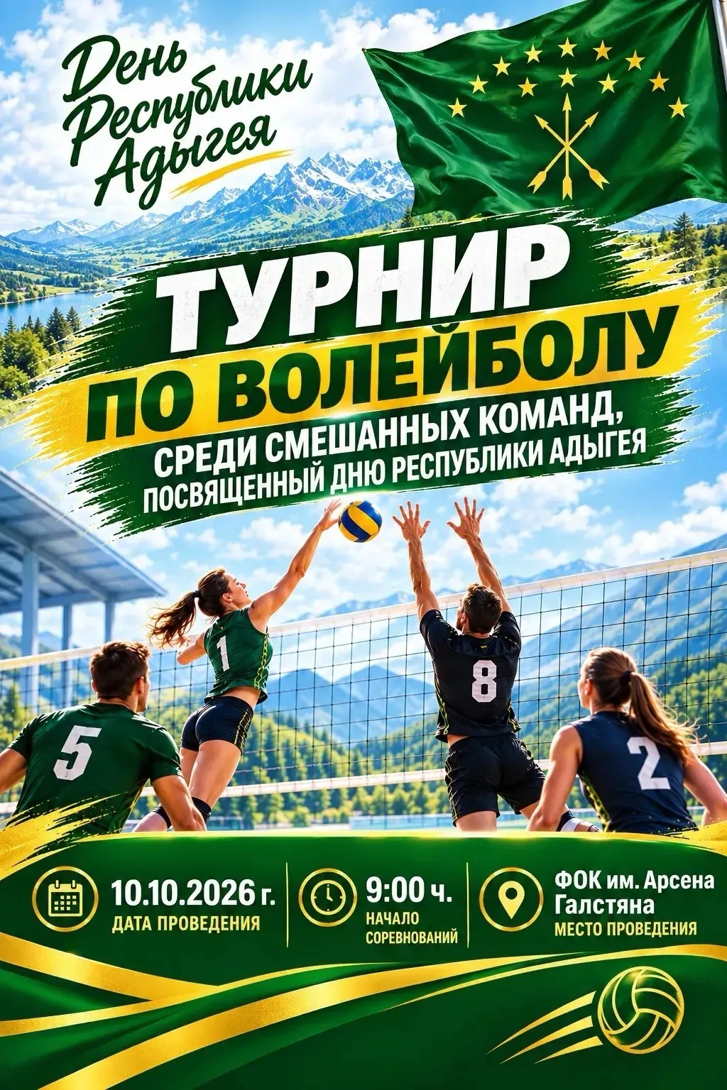 🏐 ТУРНИР ПО ВОЛЕЙБОЛУ