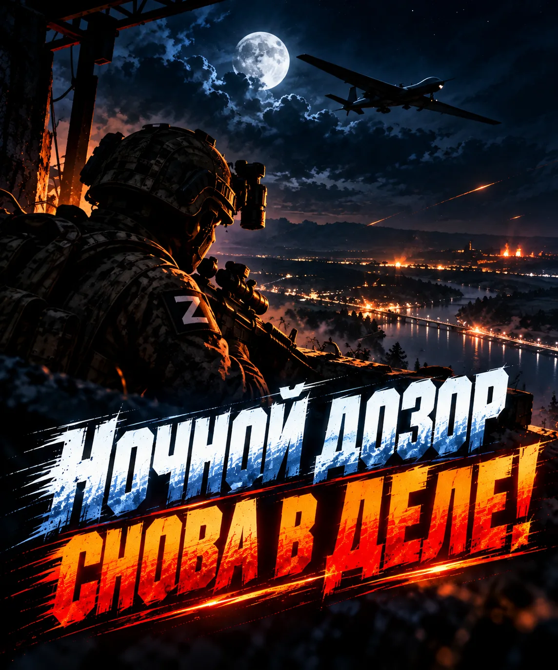 Ночь пришла, а значит наши парни начали работать