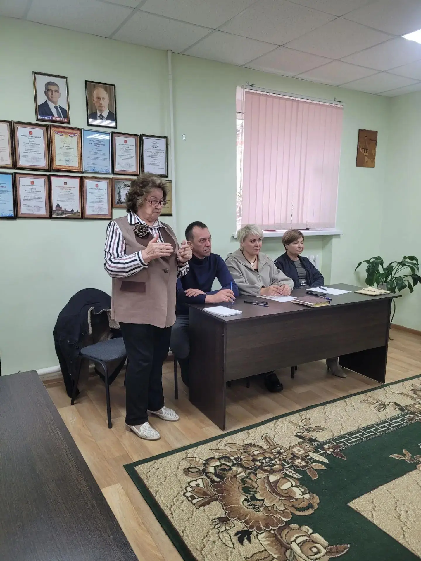 ✅В КТОС №11 состоялся информационный час, в ходе которого активные жители смогли напрям...