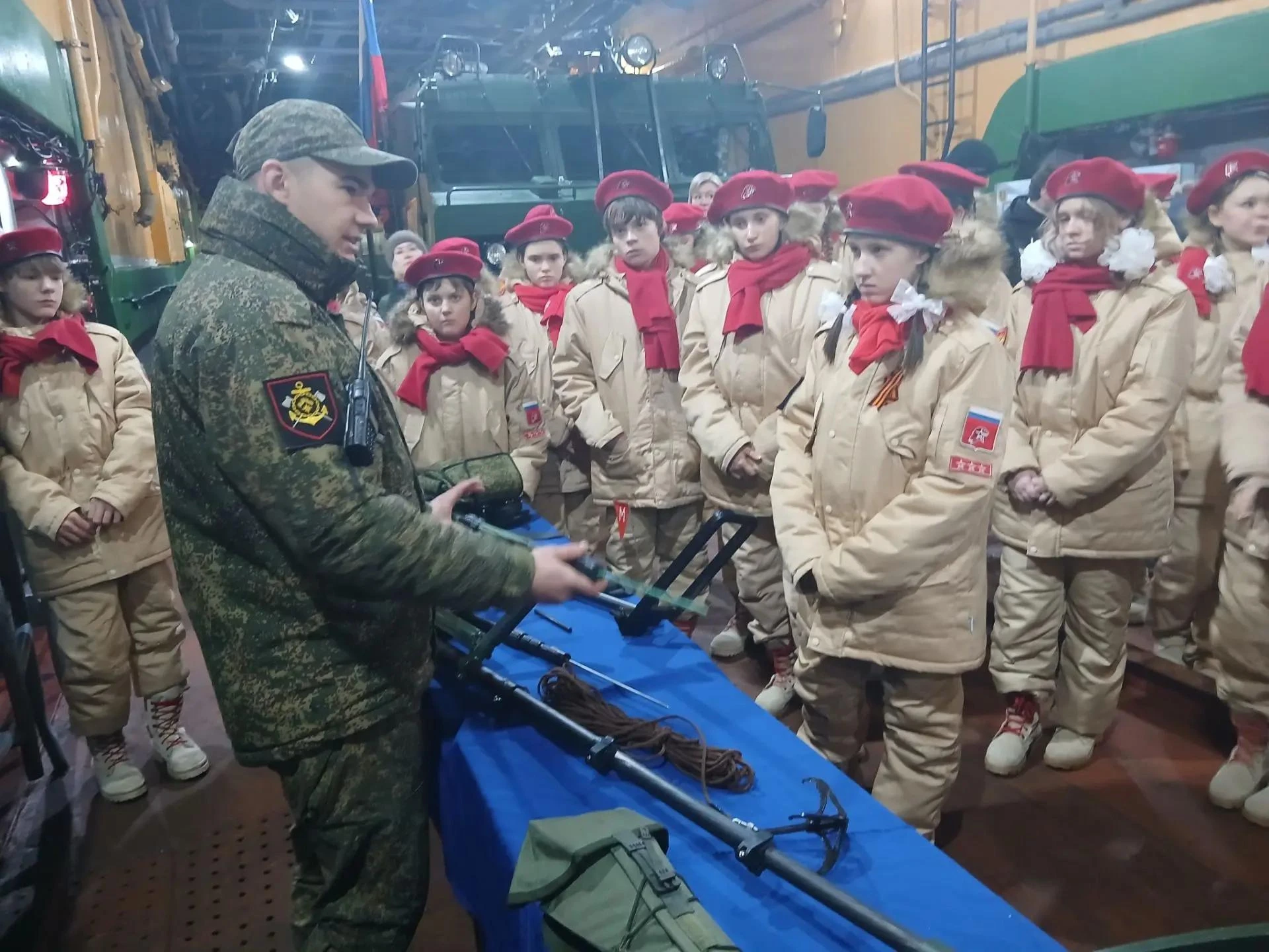 🎖️ Посвящение в «Юнармию» на борту боевого корабля