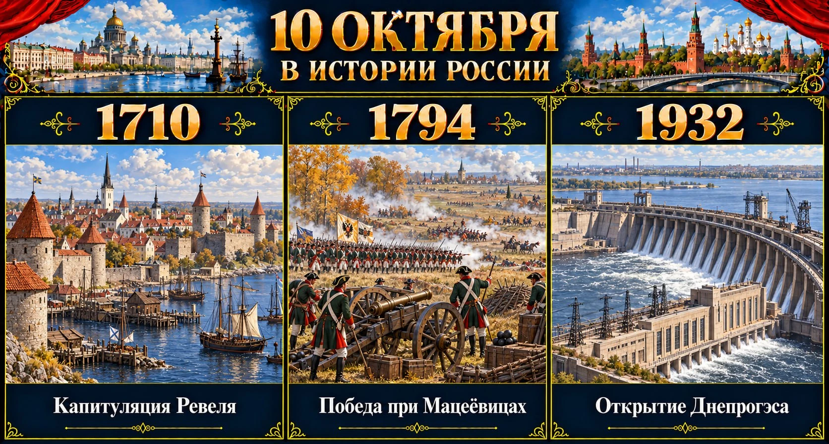 📜 10 октября в истории России