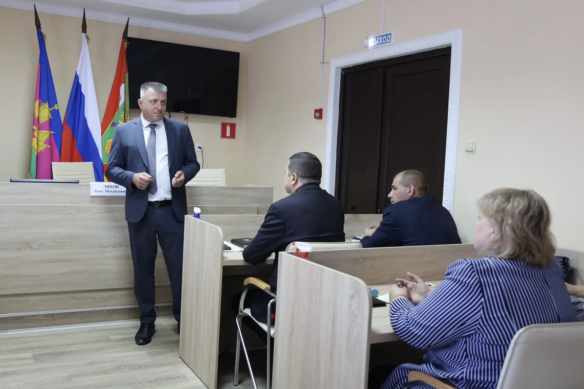 ❄️ На планерном совещании обсудили готовность района к предстоящей зиме. Все котельные ...