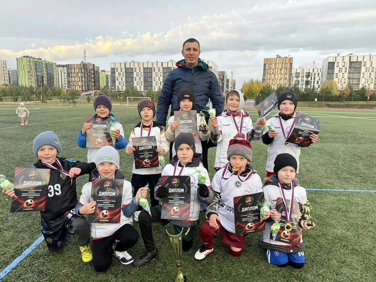 ⚽️ Юные футболисты стали победителями турнира в Иннополисе