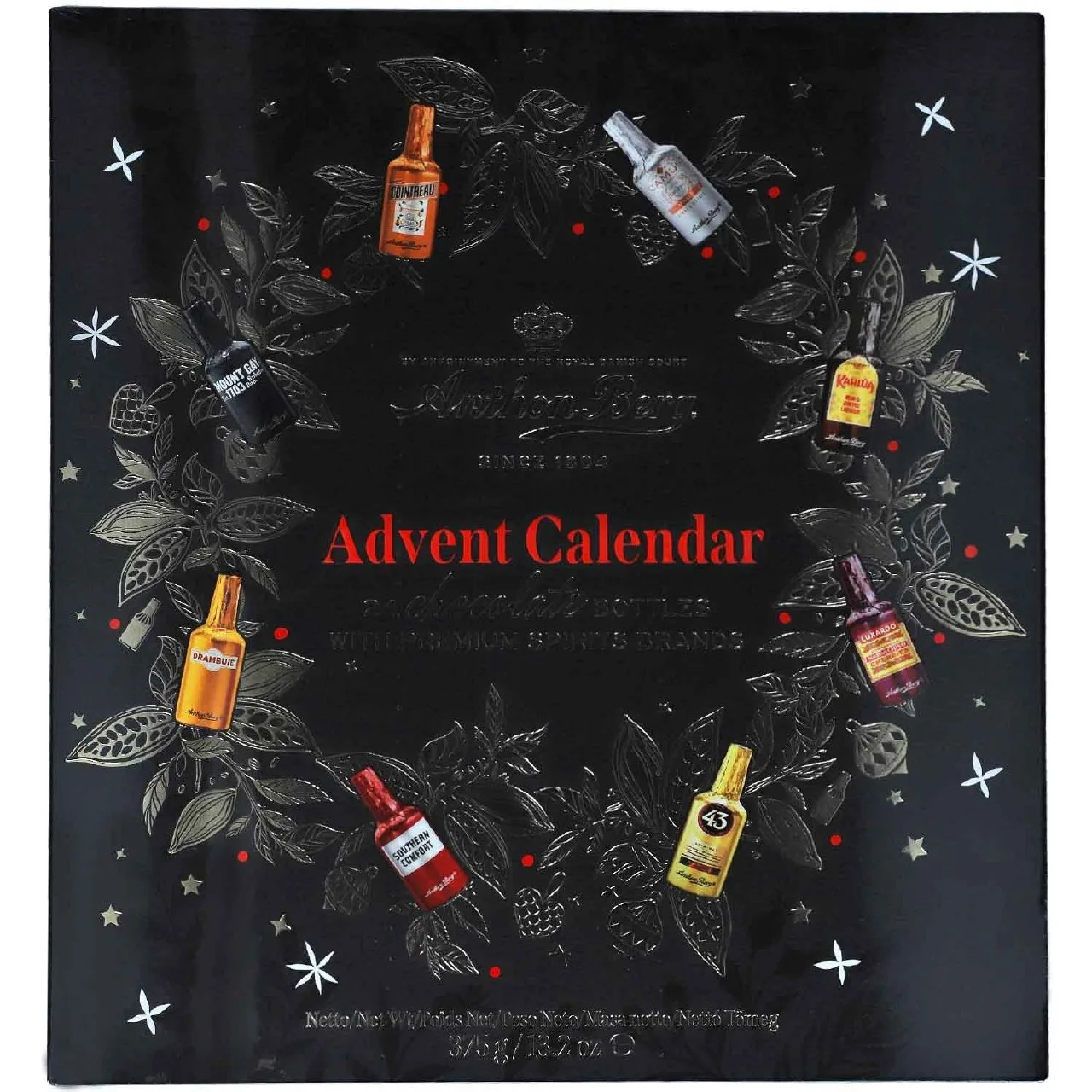 Адвент-календарь Anthon Berg Chocolate Liqueurs, 375 г