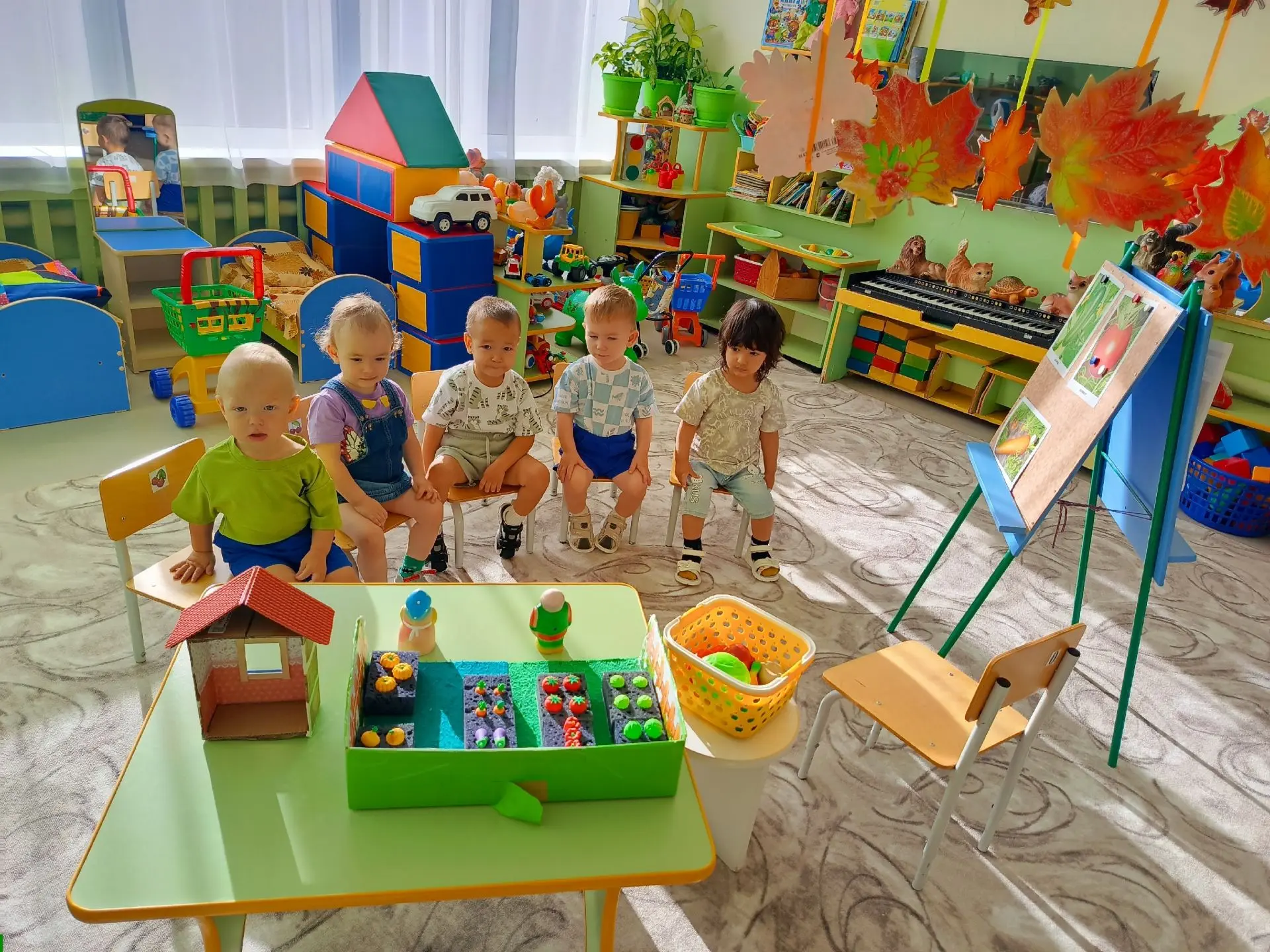 🍅Знакомство с овощами🍆