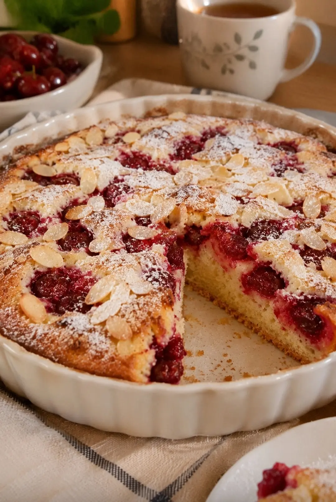 🍒❤ ВИШНЁВЫЙ ПИРОГ «НЕЖНОЕ ОБЛАЧКО» — МЯГКИЙ, СОЧНЫЙ, С АРОМАТНОЙ ЯГОДНОЙ НАЧИНКОЙ! 😍