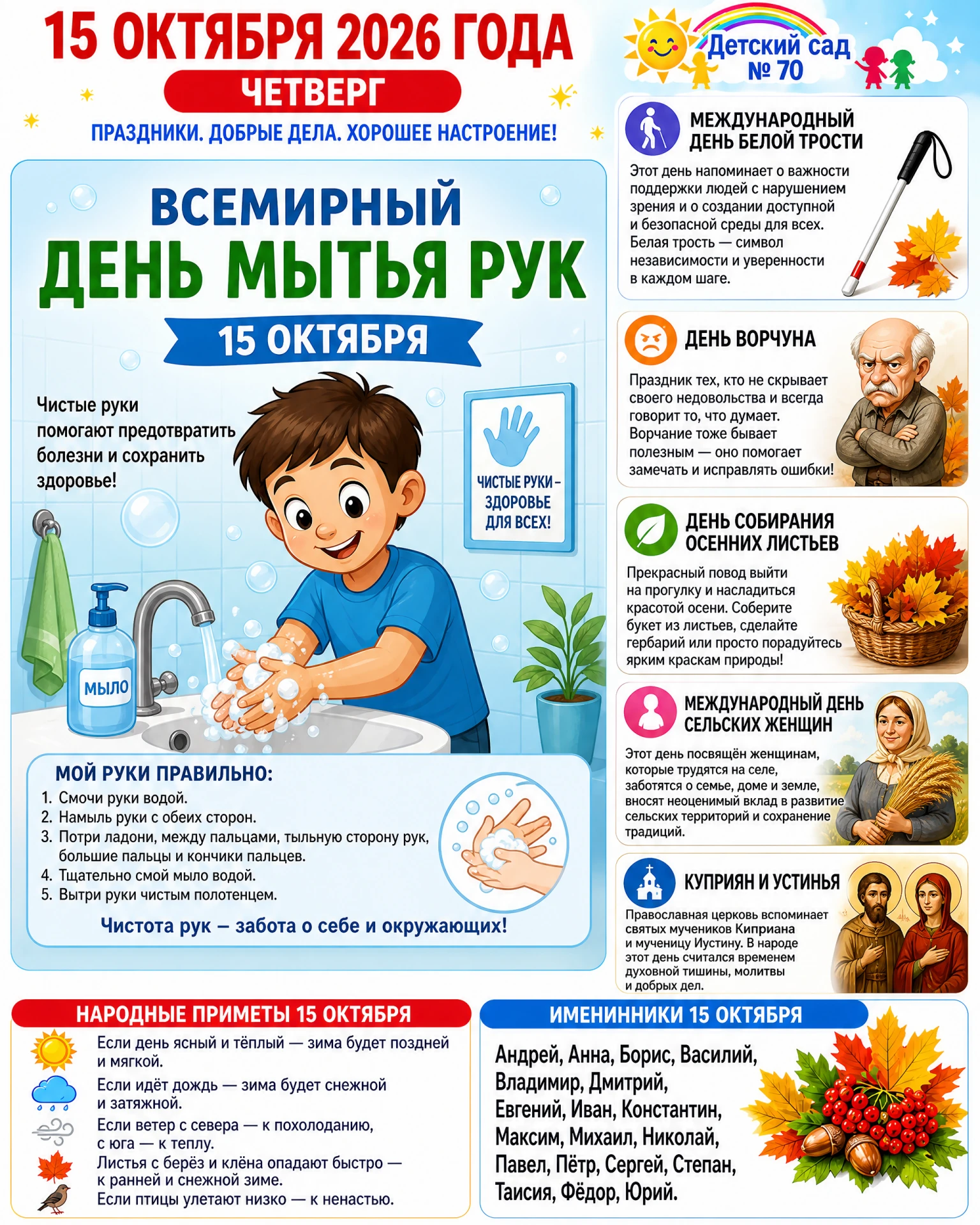 📅 15 октября 2026 года, четверг. Доброе утро, «МАКС»!