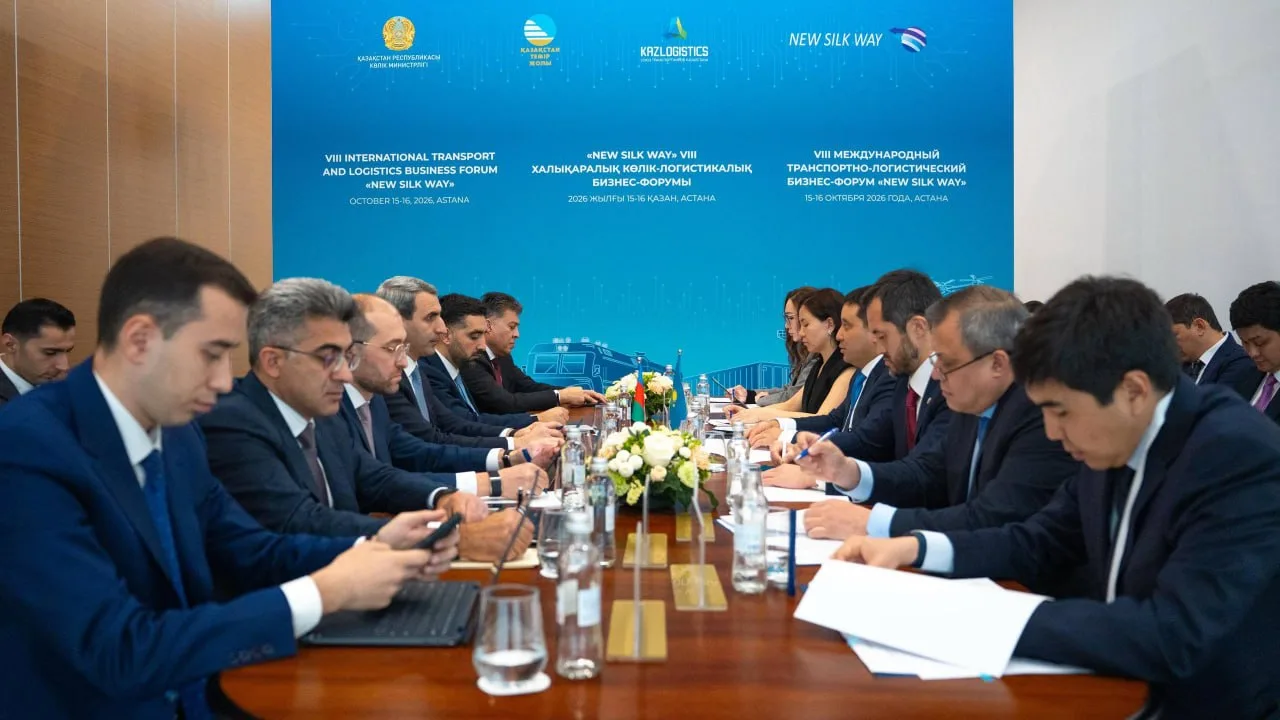 ☑️ Рабочая встреча руководителей АО «НК «ҚТЖ» и ЗАО «АЖД»