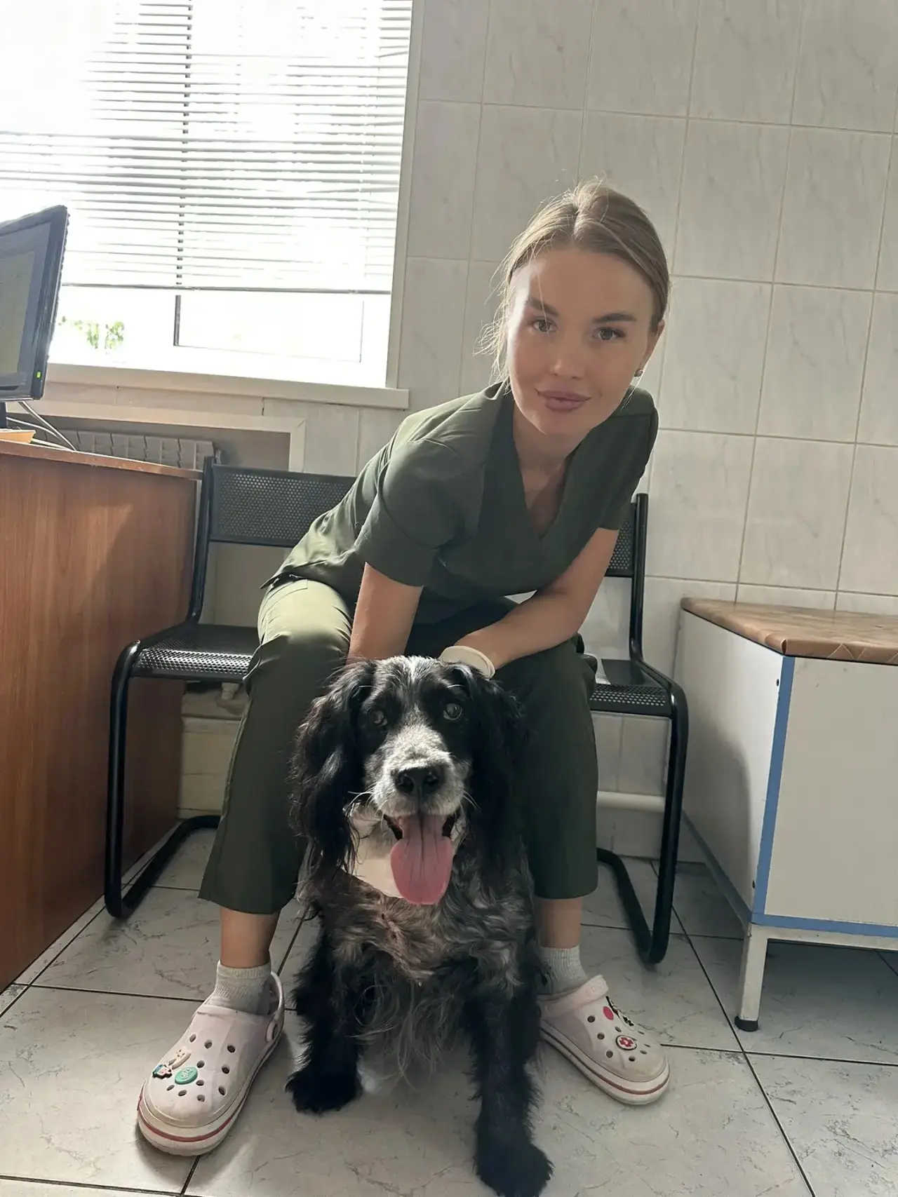 🐾 Чарли — 12-летний русский спаниель. И он настоящий боец!