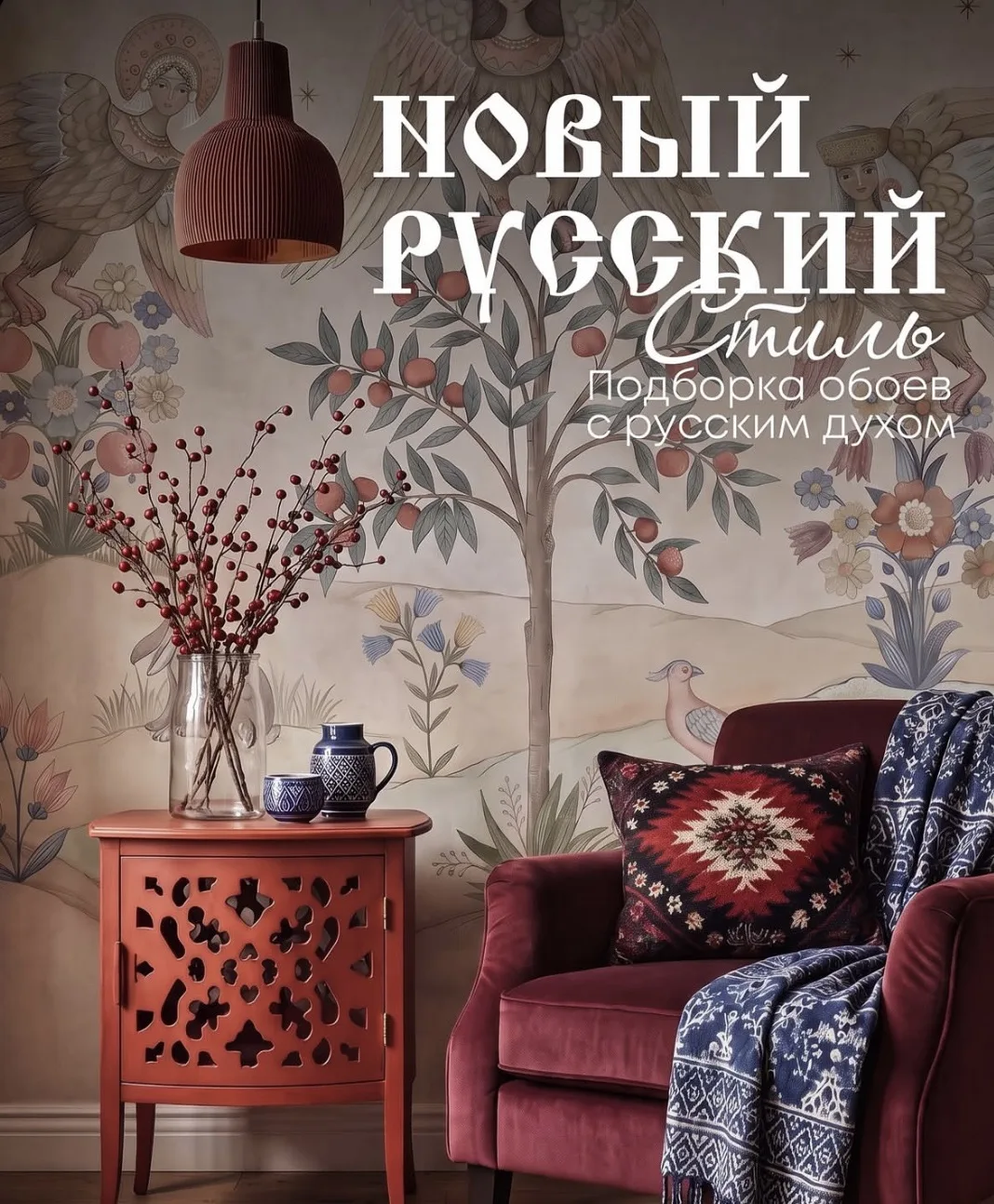 🌾Новый русский стиль в интерьере