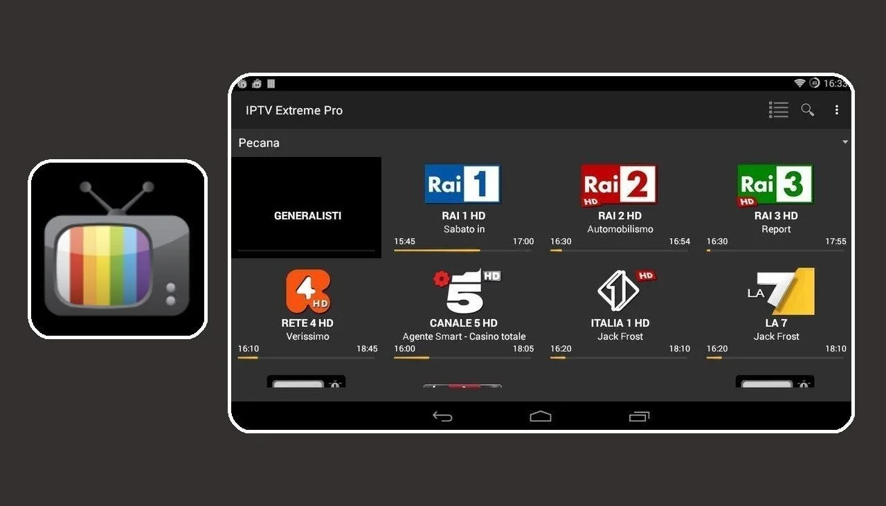 IPTV Extreme Pro — удобный IPTV-плеер для просмотра телеканалов через плейлисты или усл...