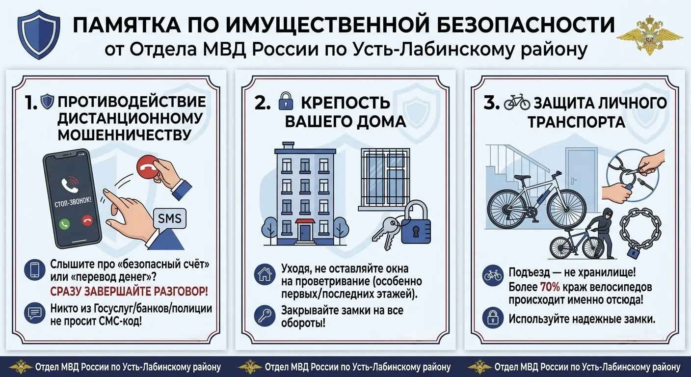 Распространённые схемы имущественных преступлений и меры защиты