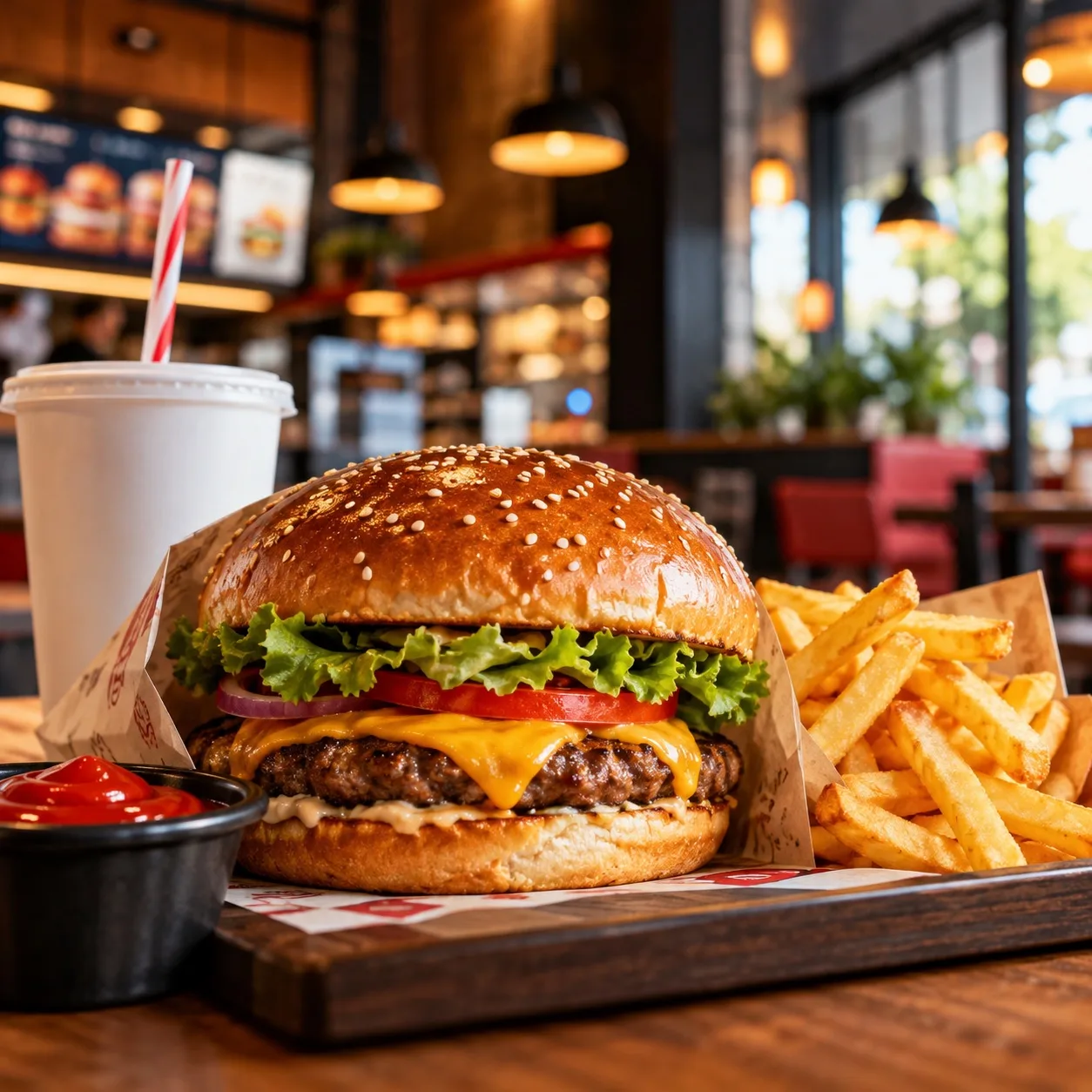🍔 Крупнейшие сети фастфуда в России сократились на 128 заведений.