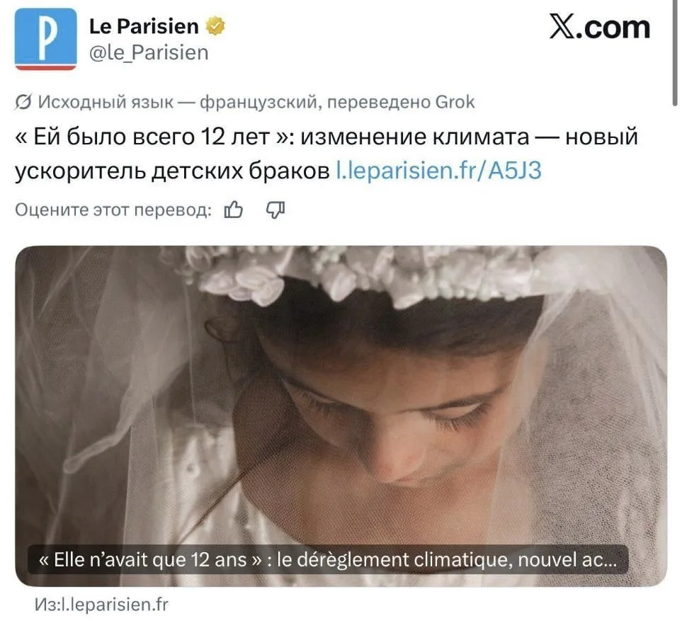 Дело совсем не в кишлакизации Европы, виновато глобальное потепление: француженки прост...