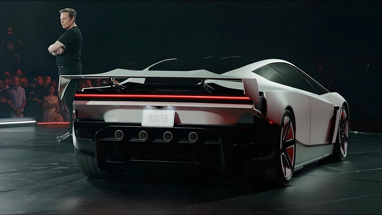 2028 Tesla Roadster умеет летать. Не метафора.