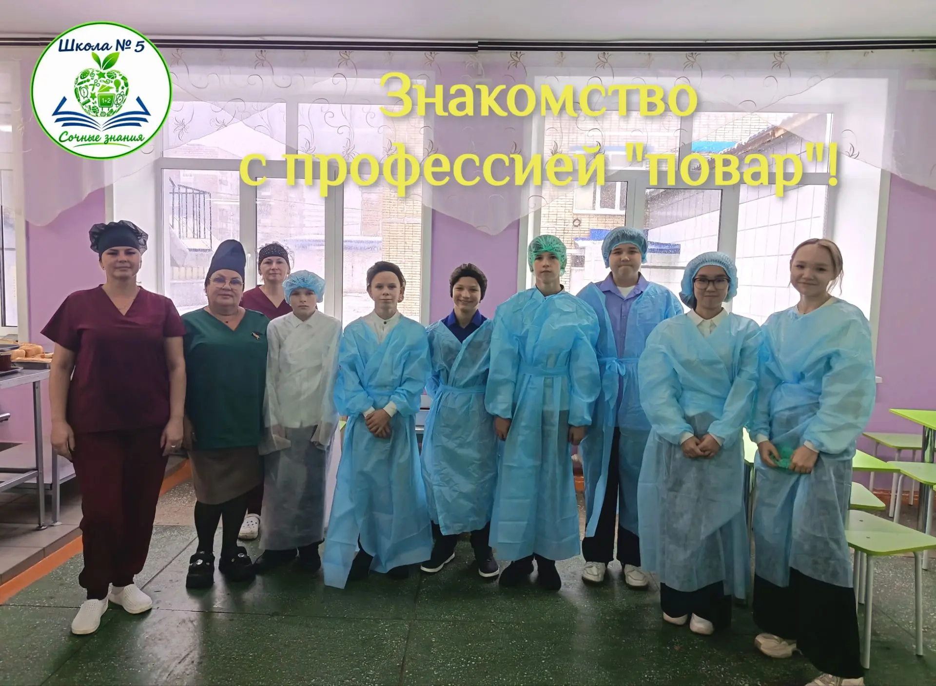 Профориентация учеников 7В класса