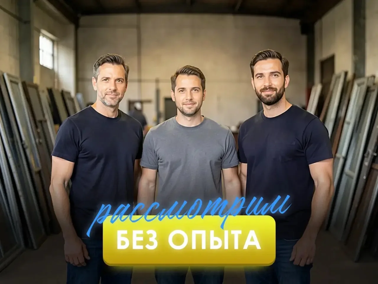 🔥 Требуются сотрудники на производство металлических дверей 🔥