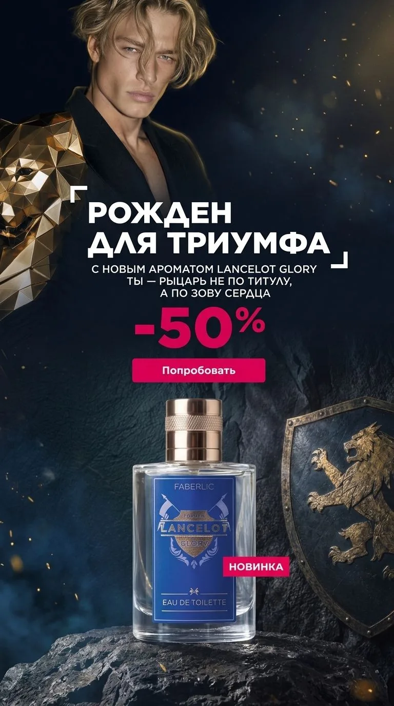 Туалетная вода для мужчин Lancelot Glory