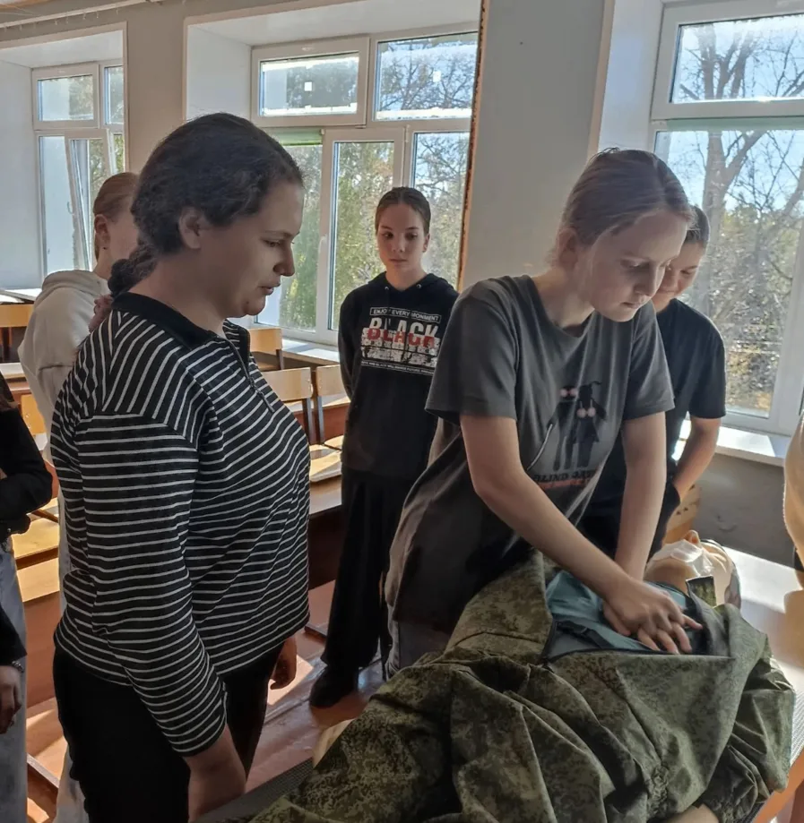 ⭐В дни осенних каникул (5, 7 и 8 октября) в нашей школе прошли учебные сборы для восьми...