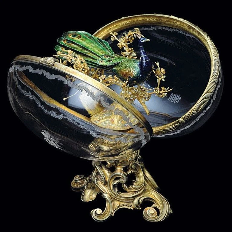 Яйцо Фаберже «Павлин», 1908 год