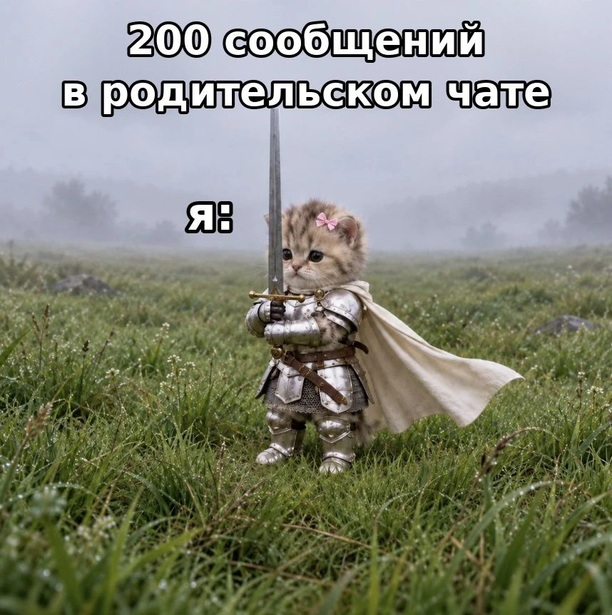Был обычный родительский вечер. Ничто не предвещало костюма ёжика к восьми утра