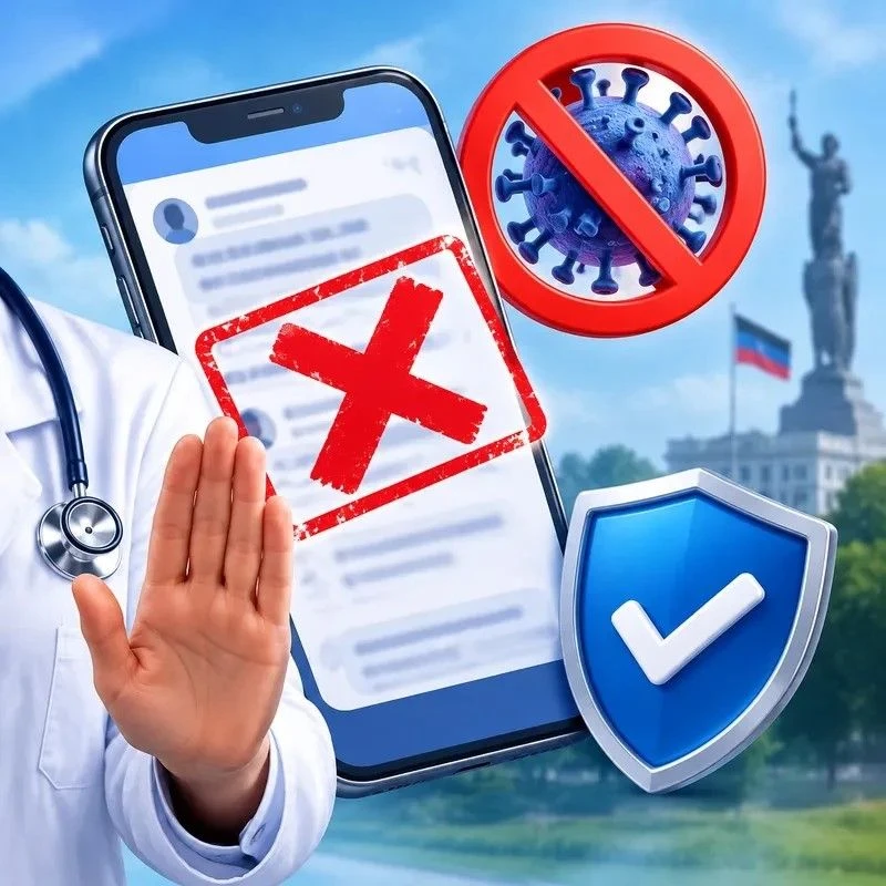 В соцсетях пишут о случаях чумы в ДНР. Это фейк 🚨