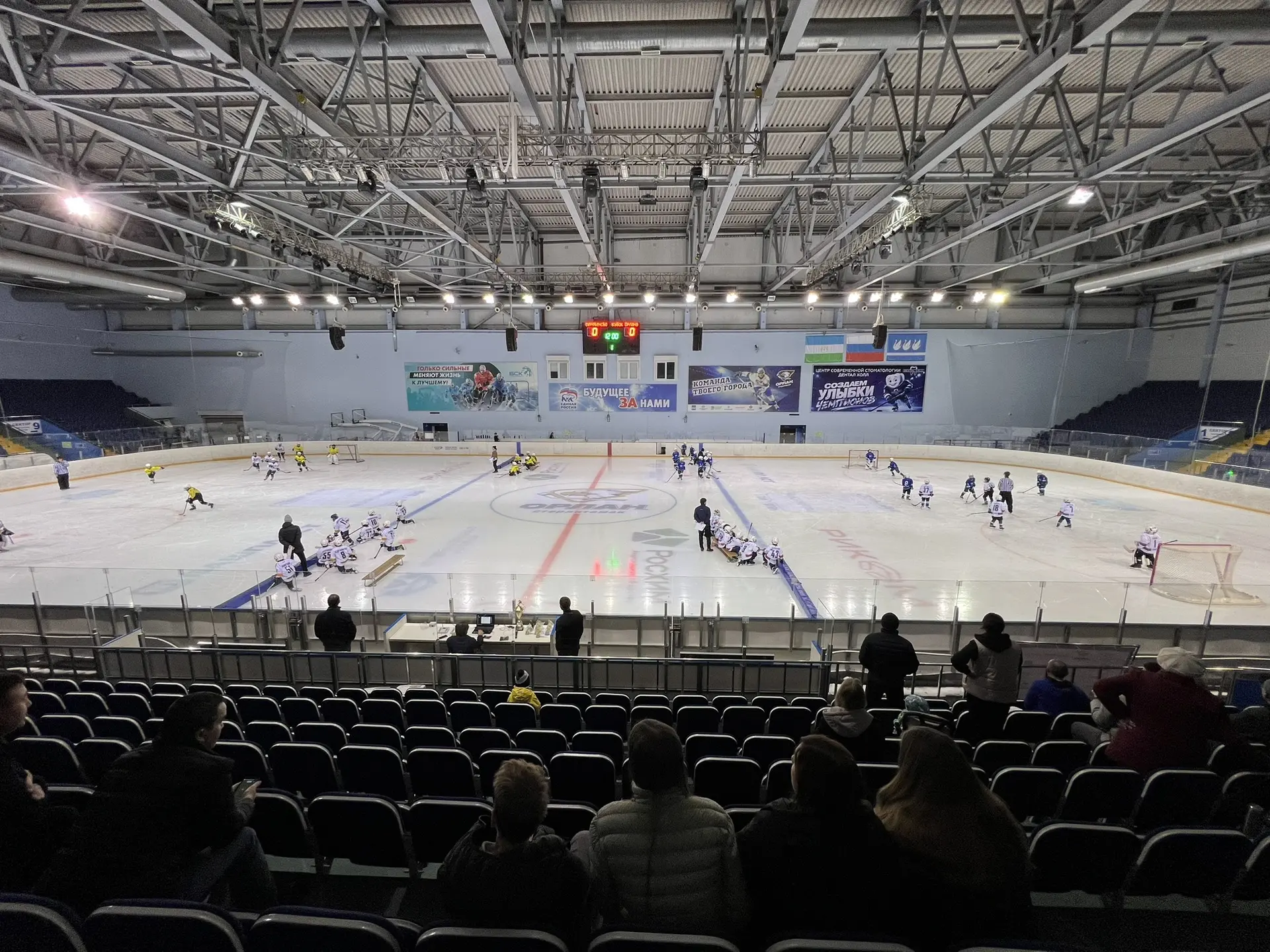 🏒 Сегодня в Стерлитамак-арене проходит Первенство на «Кубок Орлана» — 1 тур! 🏒