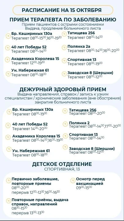 Записаться к врачу  можно с 8:00 через  приложение