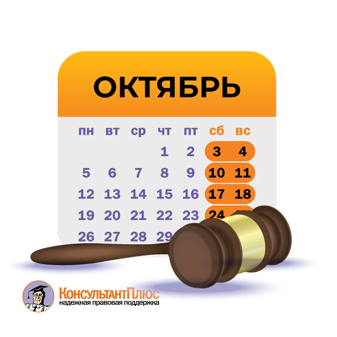 Важные новости для юриста за неделю с 5 по 9 октября