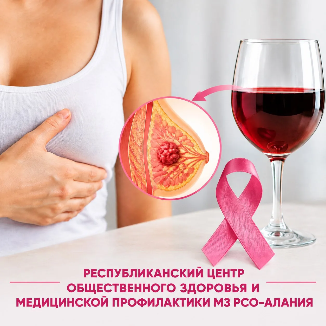 Как алкоголь влияет на развитие рака груди
