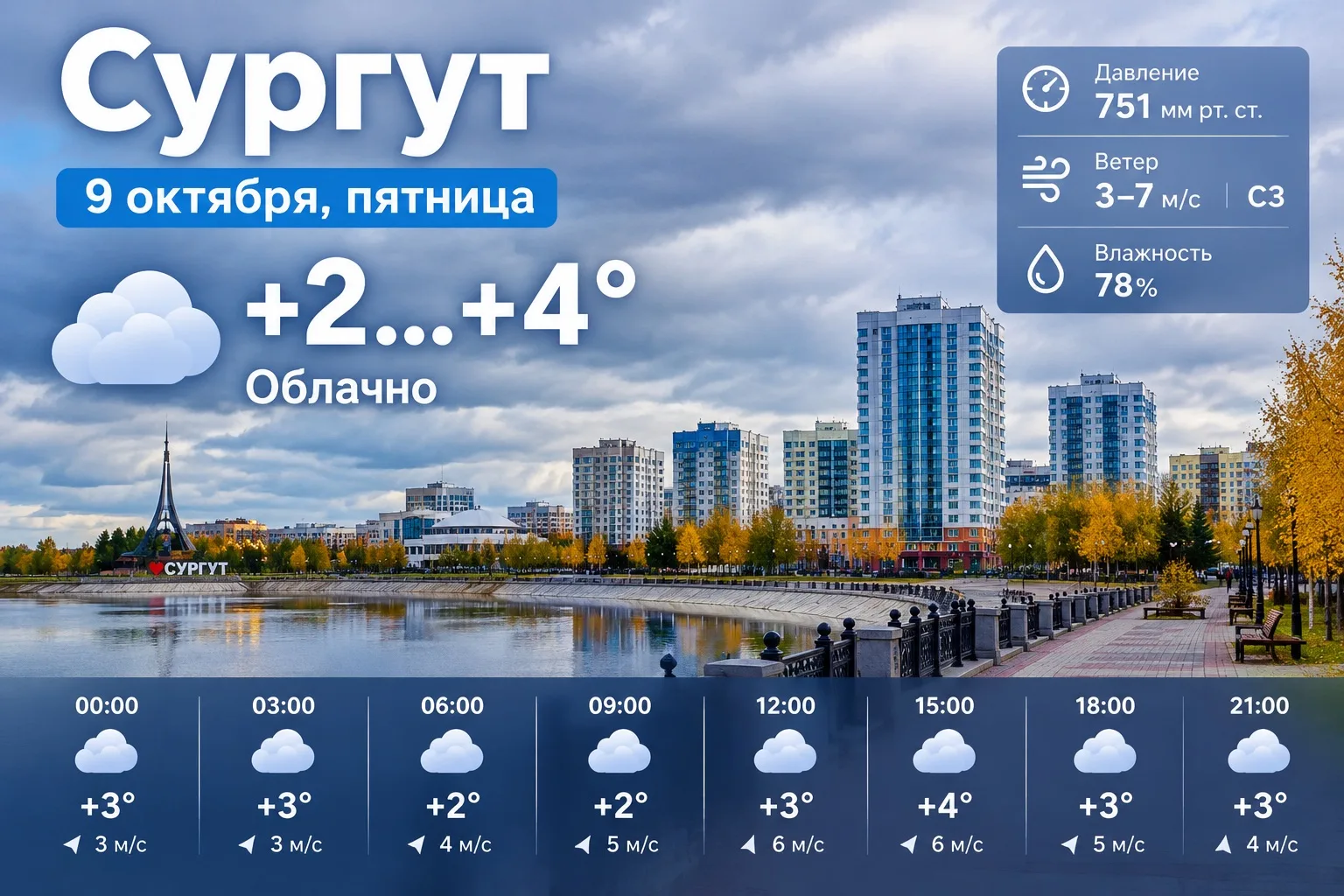 Каждое утро город даёт нам новый шанс начать все заново.