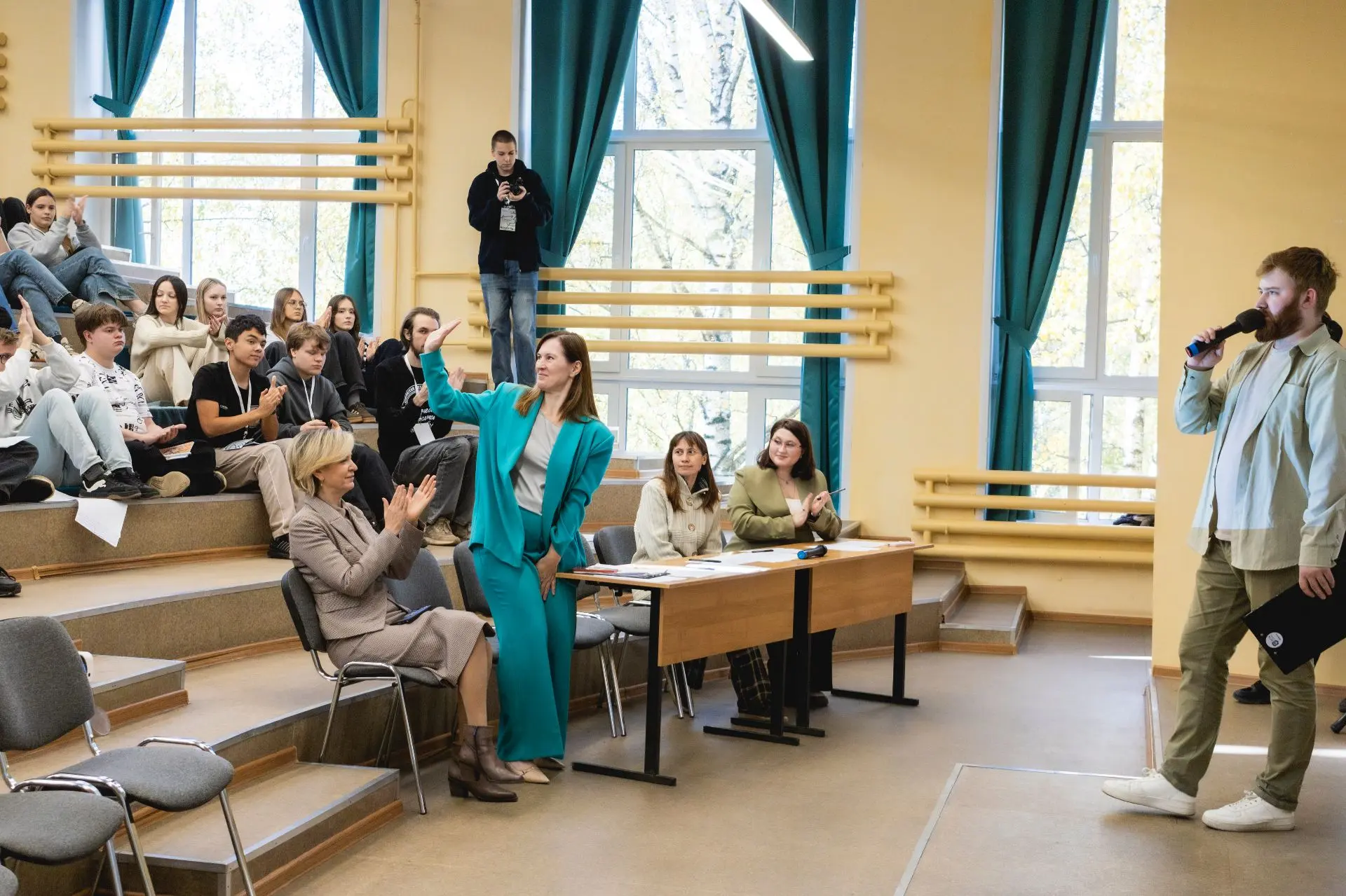 ⚡️ Завершилась презентация и защита проектов форума по социальному проектированию «Вект...