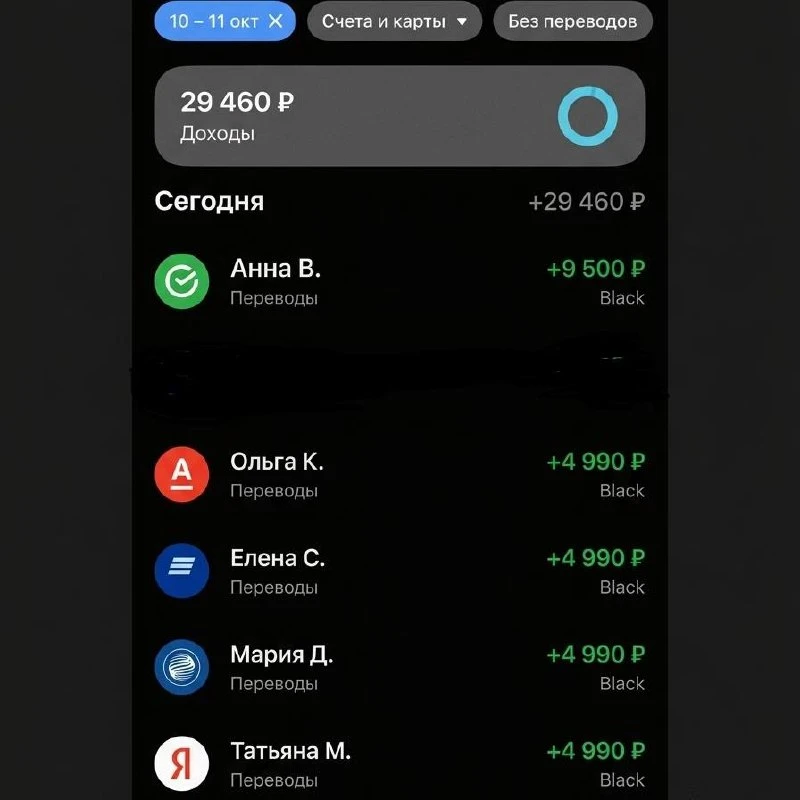 +29.460₽ за сегодня на своих услугах