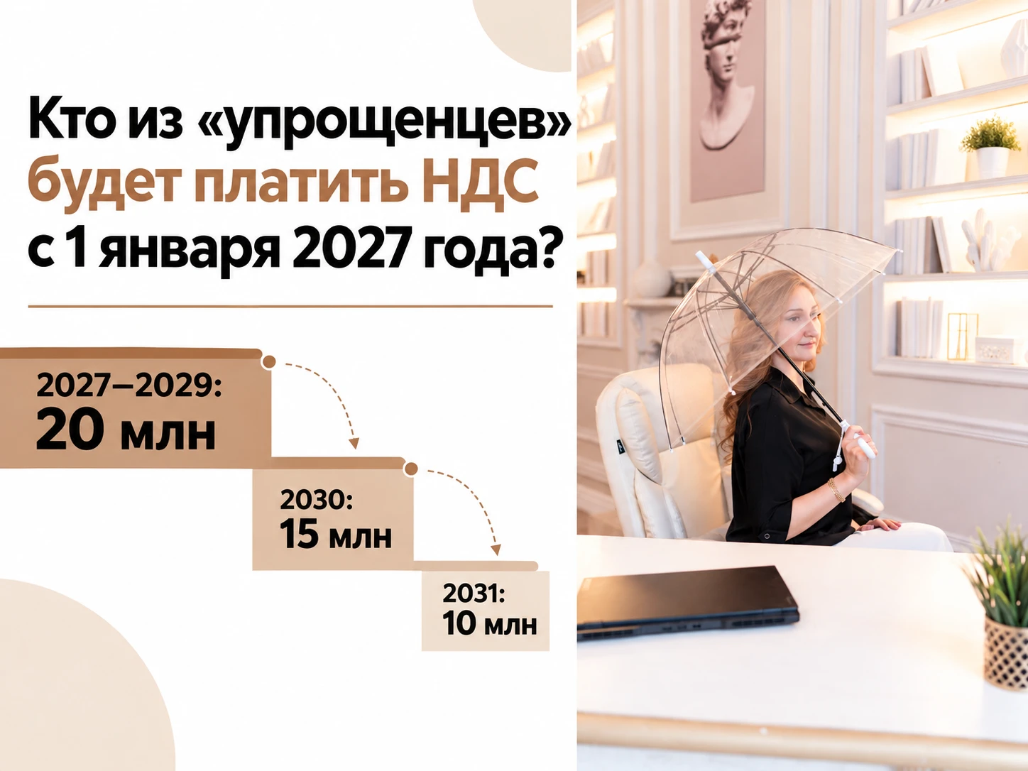 Кто из "упрощенцев" будет платить НДС с 1 января 2027 года?