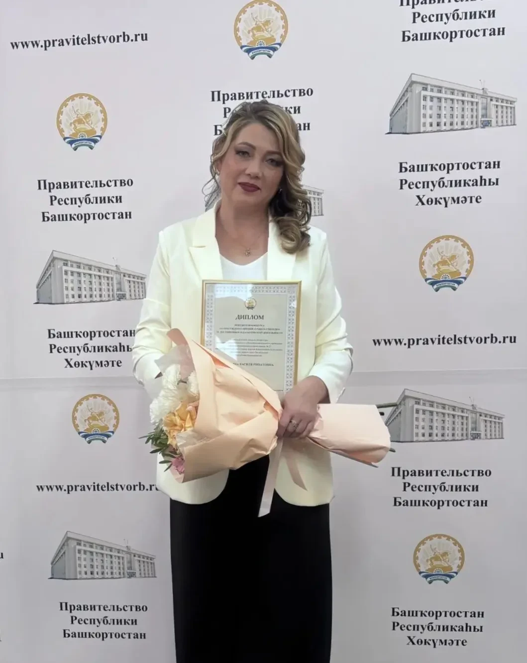 ✨ Педагог Василя Турчина из Октябрьского — обладатель федеральной премии