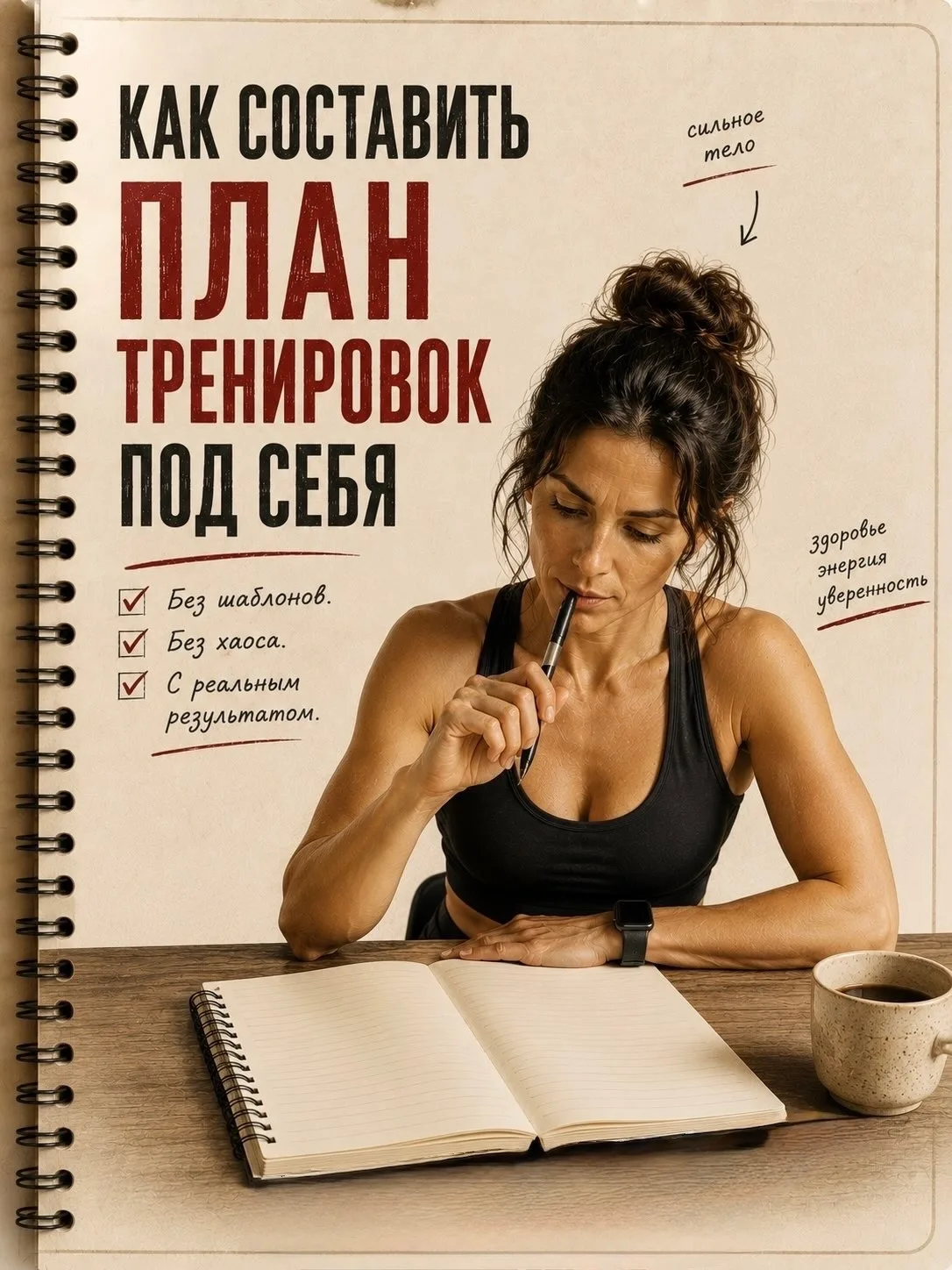 КАК СОСТАВИТЬ ПЛАН ТРЕНИРОВОК ПОД СЕБЯ