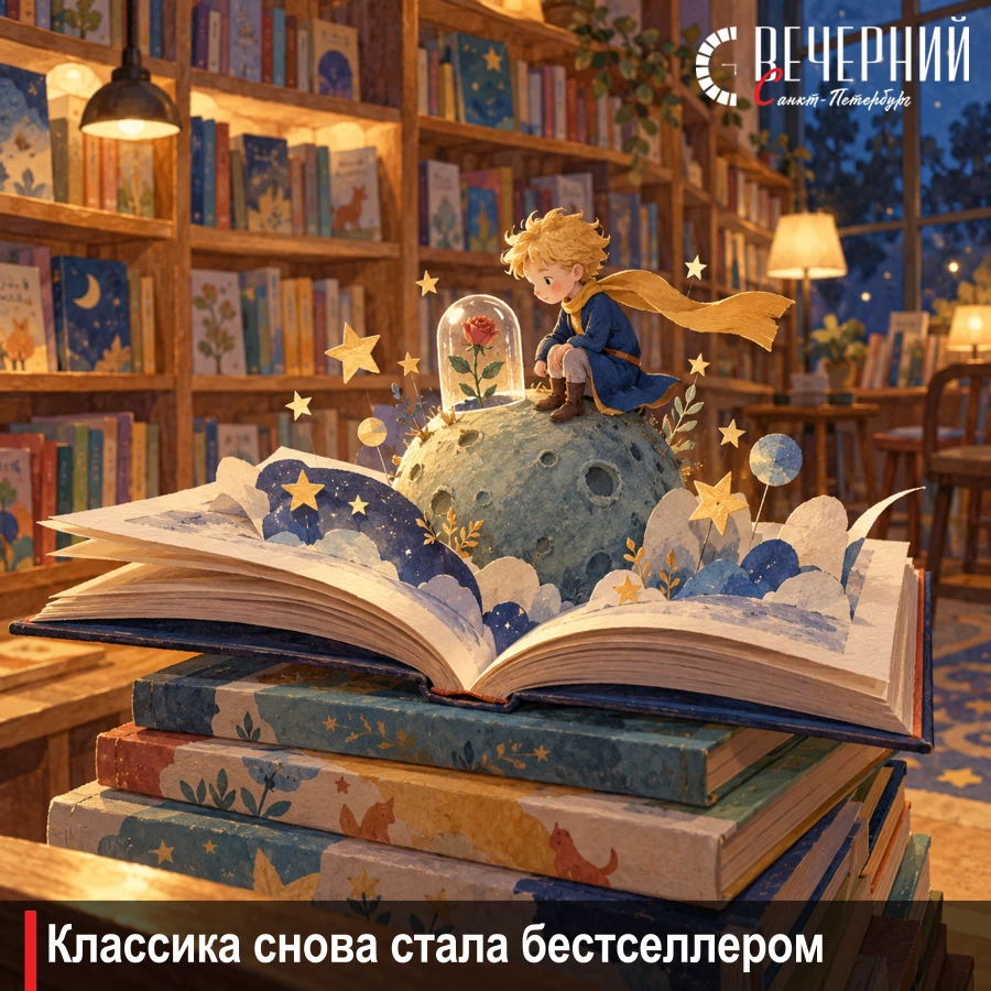 📚 «Маленький принц» стал самой продаваемой детской книгой в Петербурге