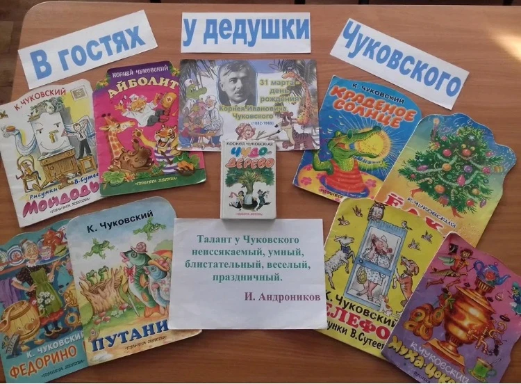 📚Литературная викторина по сказкам К.И. Чуковского.📚
