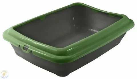 Туалет для кошек с бортом (45,5*35,5*12,5) Штиль-759р