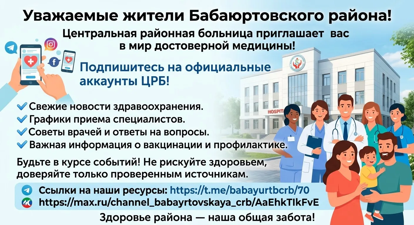 Уважаемые жители Бабаюртовского района!