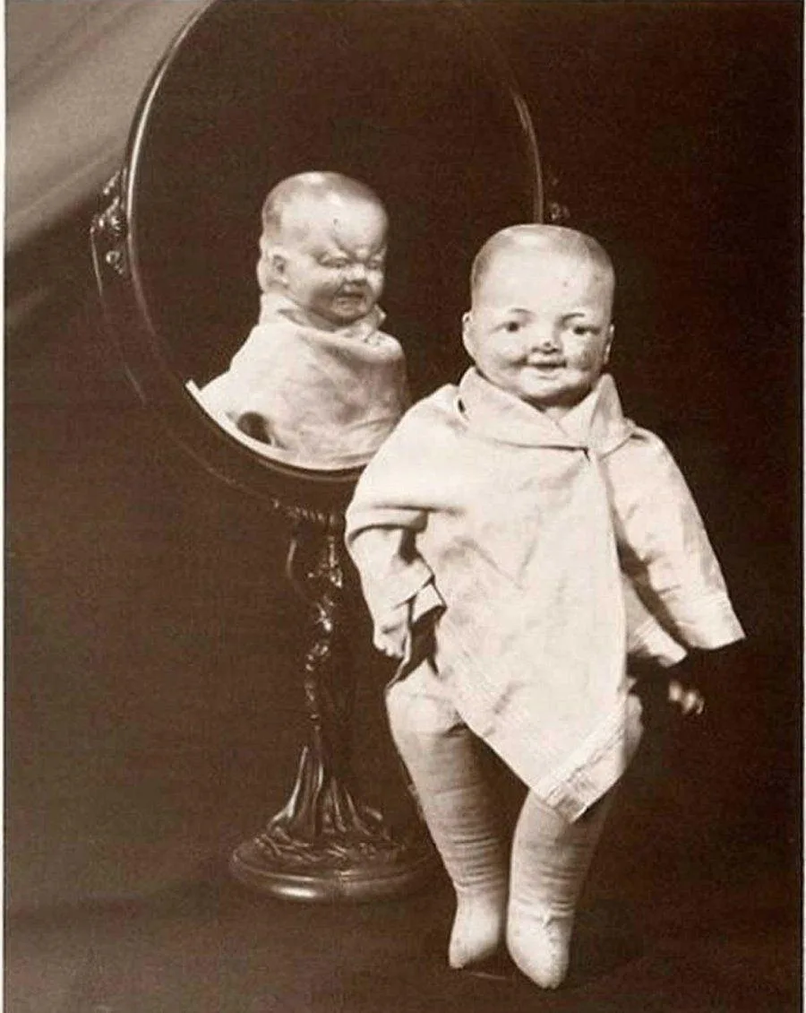 Двуликая кукла. США, 1920-е.