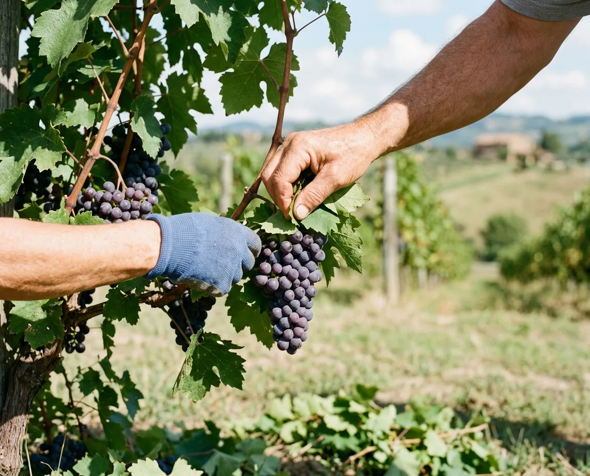 🍇 Виноград, пора укрываться!