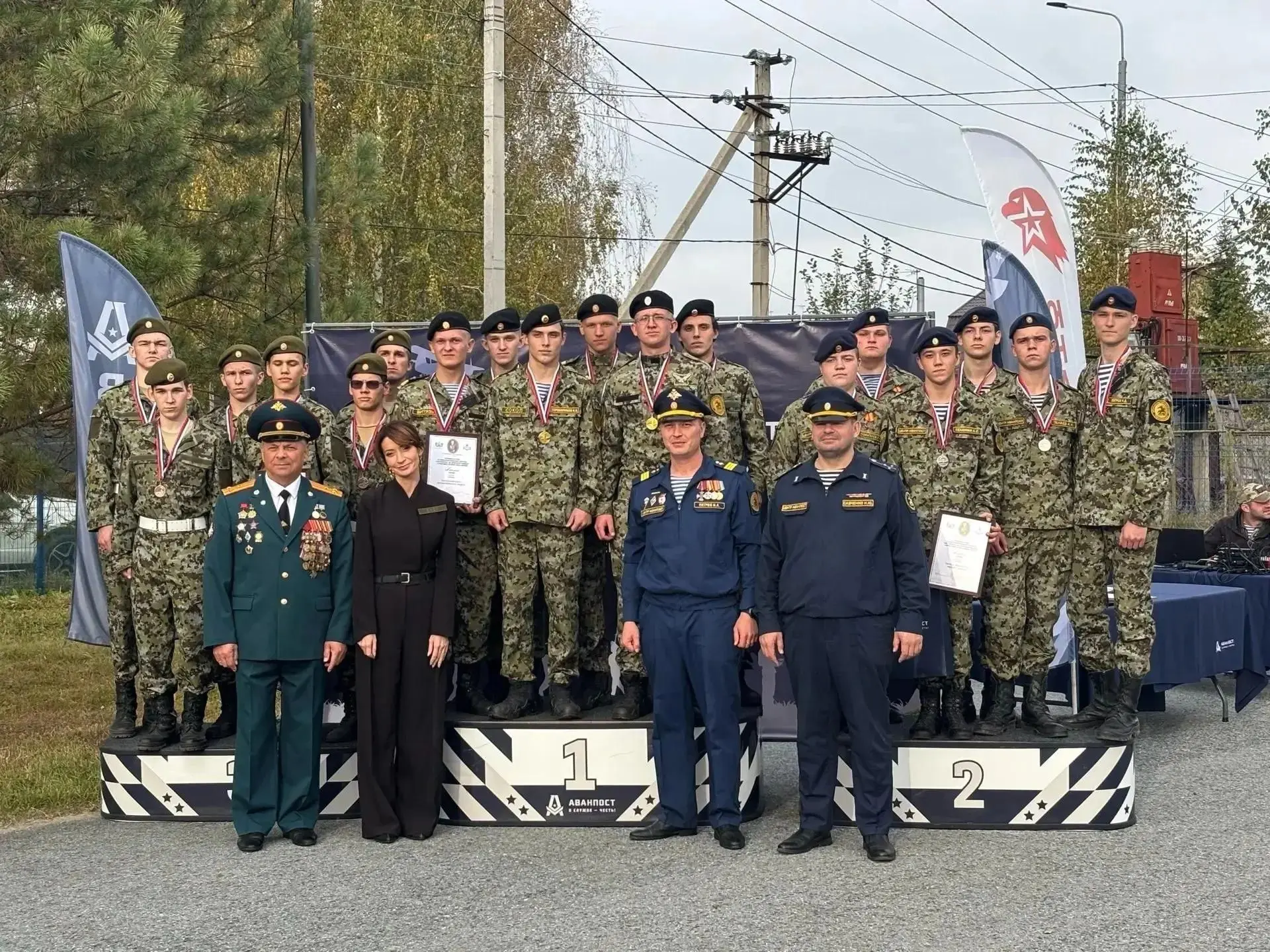 Заводоуковские курсанты — лучшие в области
