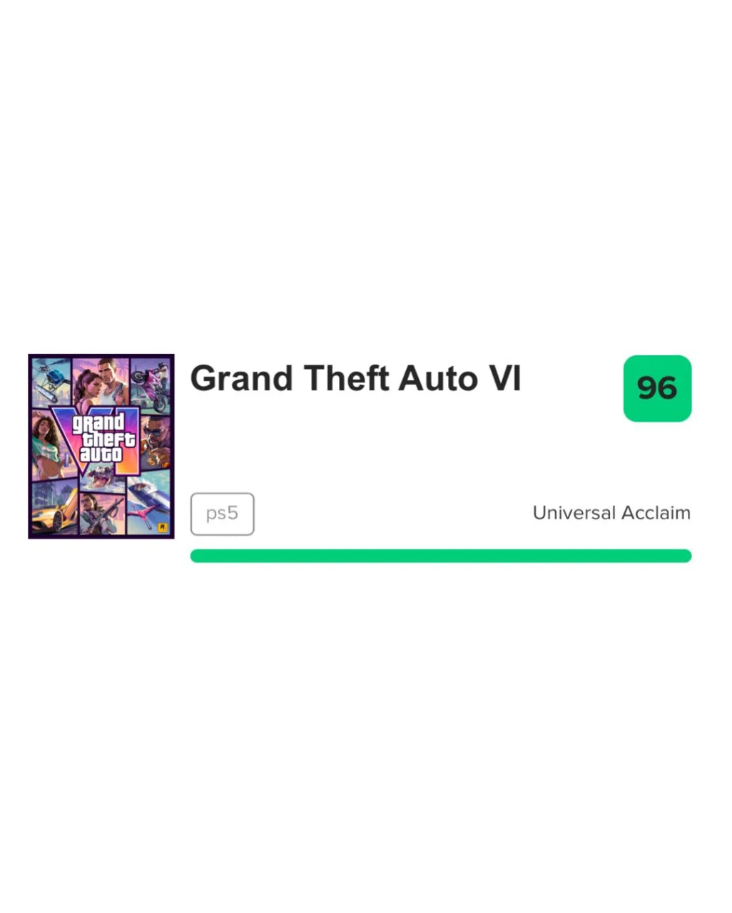 👏 GTA VI прогнозируют 96 баллов на Metacritic — но даже такой результат не станет реко...