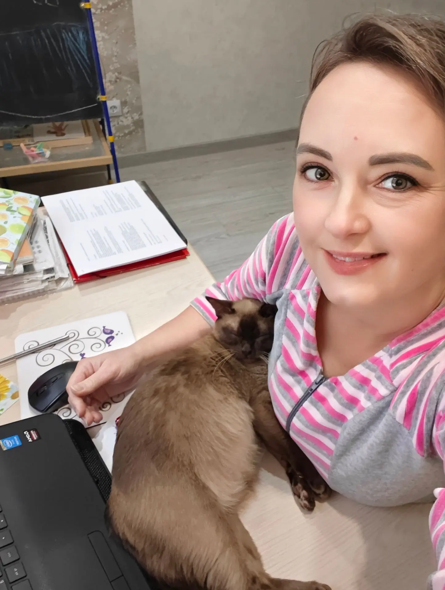 А у нас тут роды начались 😁🐾