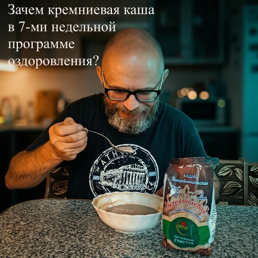 В 7-ми недельной программе оздоровления кремниевая каша появилась не случайно.