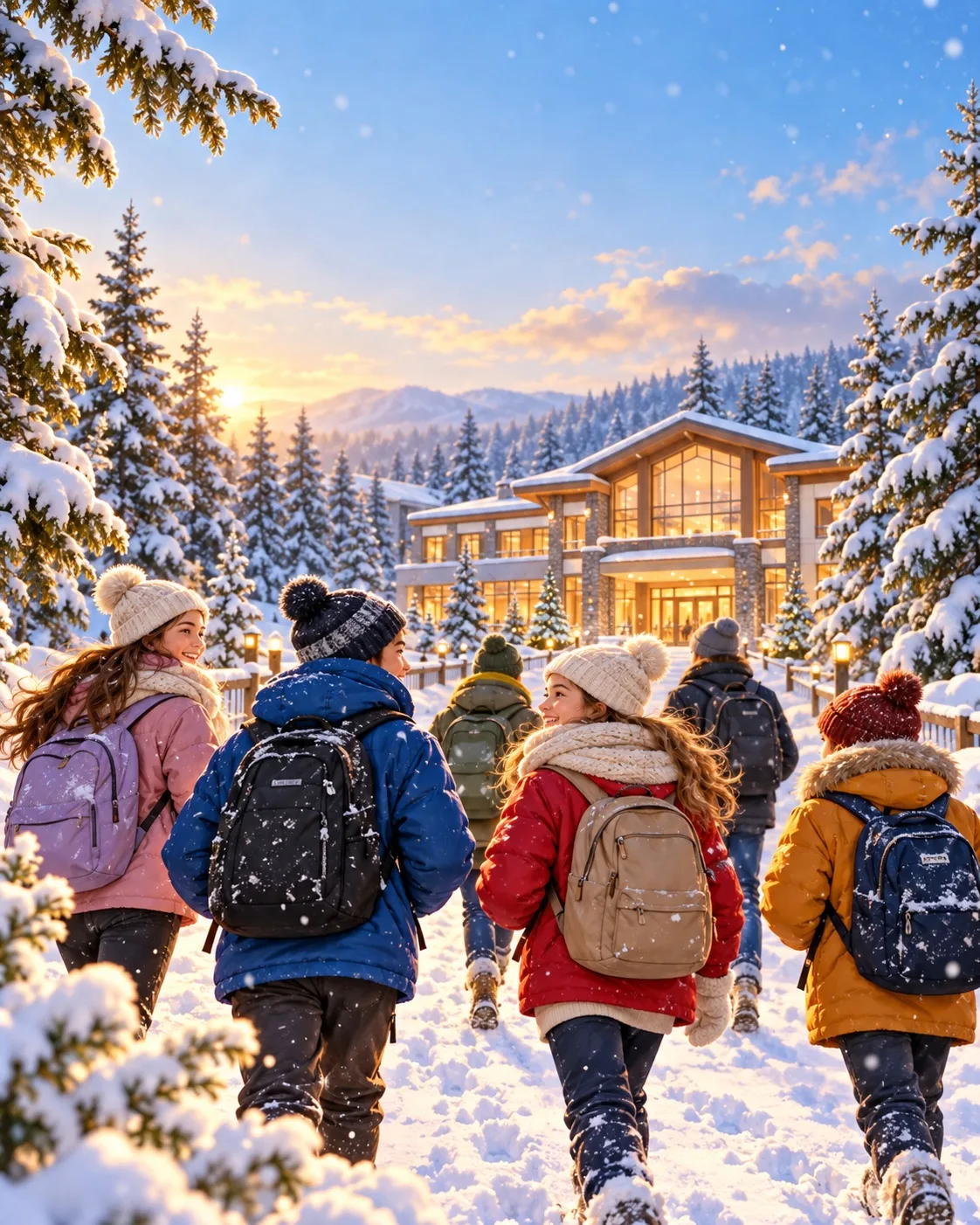 ❄️ Бесплатные путёвки в зимний лагерь