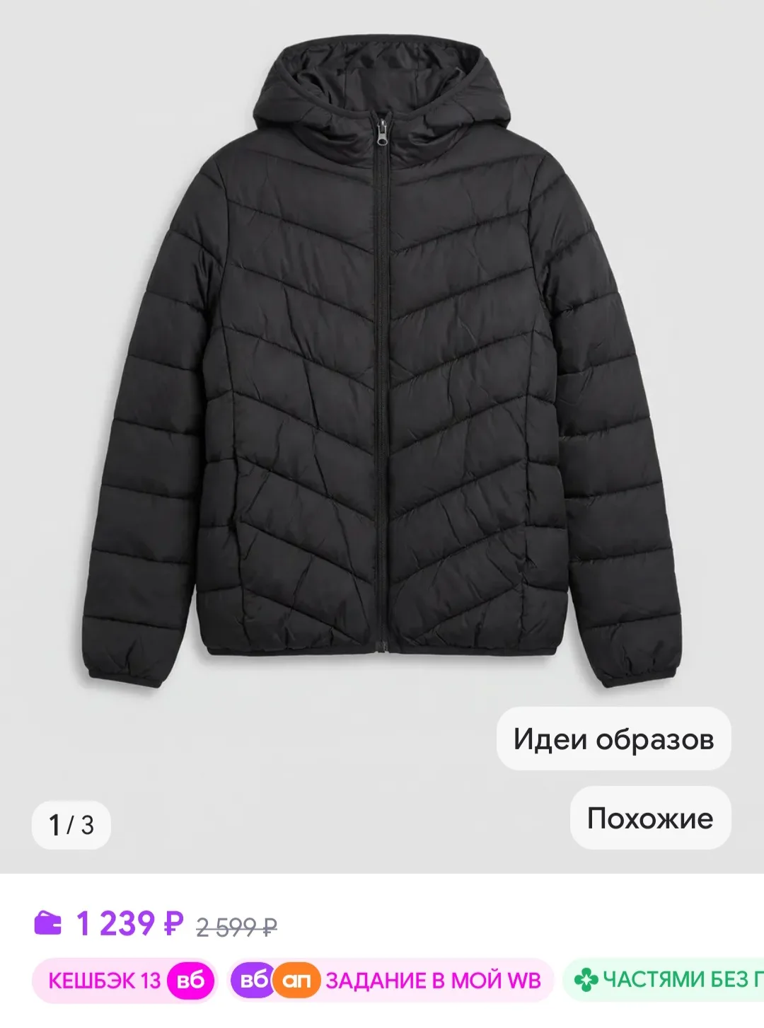 Пуховое пальто с капюшоном для мальчиков LC Waikiki