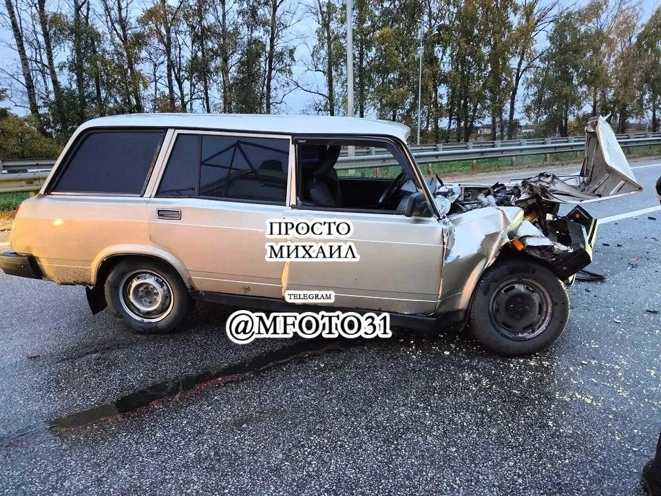 ДТП на трассе Шебекино — Белгород под Масловой Пристанью